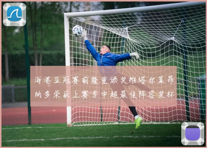 海港亚冠赛前隆重颁奖维塔尔莱昂纳多荣获上赛季中超最佳阵容奖杯